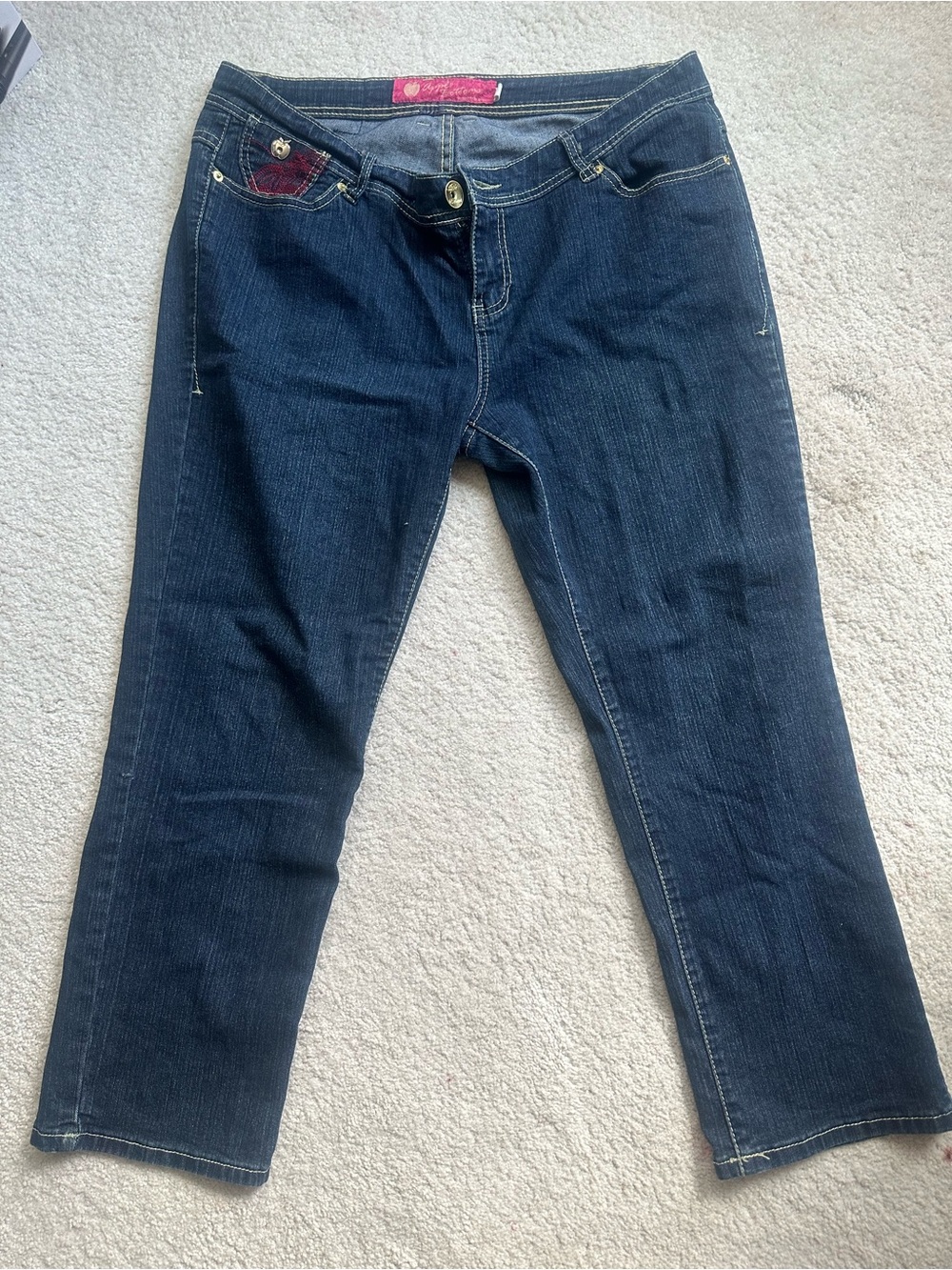 Apple Bottom Dark Wash Jeans